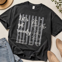 Personalized Bachelorette Party Shirts, Custom Let's Get Rowdy Western Tees, Matching Bride Crew, Cowgirl Weekend Outfit, Gift for Bride