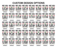 Personalized Most Likely Christmas Shirt, 480 Funny Quote Options, Family Matching Holiday Tees, Custom Xmas Group Shirts, Christmas Gift