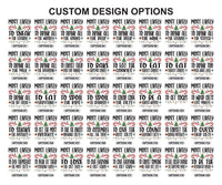 Personalized Most Likely Christmas Shirt, 480 Funny Quote Options, Family Matching Holiday Tees, Custom Xmas Group Shirts, Christmas Gift