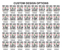Personalized Most Likely Christmas Shirt, 480 Funny Quote Options, Family Matching Holiday Tees, Custom Xmas Group Shirts, Christmas Gift