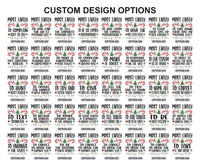 Personalized Most Likely Christmas Shirt, 480 Funny Quote Options, Family Matching Holiday Tees, Custom Xmas Group Shirts, Christmas Gift (Copy)