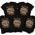 Personalized Family Thanksgiving Shirts, Custom Matching Reunion Tees, Fall Plaid Name Design, Kids and Adult Outfit, Family Gift 2026