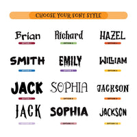 Personalized Halloween Canvas Tote Bag, Custom Name Trick or Treat Bag, Kids Candy Sack, Spooky Party Tote, Halloween Gift for Kids