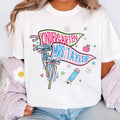 Personalized Kindergarten Teacher Shirt, Custom Mrs Name Tee, Cute Gingham Pennant Design, First Day School Outfit, Gift for Teacher