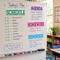Custom Classroom Word Magnet, Personalized Whiteboard Label, Teacher Schedule Magnet, Colorful Agenda Sign, Back to School Teacher Gift