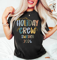 Personalized Family Vacation Shirt, Custom Destination Holiday Crew Tee, Matching Travel Shirts, Europe Trip Outfit, 2026 Family Trip Gift
