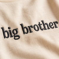 Big Brother Embroidered Shirt, Big Bro Toddler Tee, Pregnancy Announcement Outfit, Cute Sibling Reveal, New Baby Gift for Kids