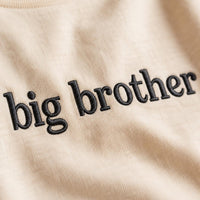 Big Brother Embroidered Shirt, Big Bro Toddler Tee, Pregnancy Announcement Outfit, Cute Sibling Reveal, New Baby Gift for Kids