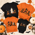 Golden Retriever Halloween Family Shirts, Matching Dog Lover Tee Set, Witch Ghost Pumpkin Kids and Baby Outfit, Spooky Season Group Gift