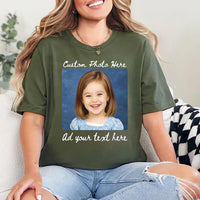 Personalized Family Photo Collage Shirt, Custom Picture T Shirt, Picture Memory Tee, Reunion Keepsake Top, Custom Family Gift