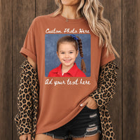 Personalized Family Photo Collage Shirt, Custom Picture T Shirt, Picture Memory Tee, Reunion Keepsake Top, Custom Family Gift