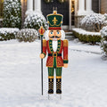 Custom Christmas Nutcracker Yard Sign, Festive Lawn Sign, Traditional Toy Soldier Decor, Holiday Lawn Display, Christmas Yard Decor