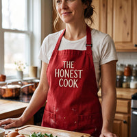 Custom Logo Embroidered Apron, Personalized Canvas Kitchen Apron, Branded Cafe Staff Uniform, Custom Business Apron, Restaurant Gift