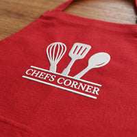 Custom Logo Embroidered Apron, Personalized Name Cooking Apron, Branded Staff Uniform, Custom Business Apron, Branded Kitchen Gift