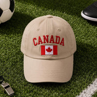 Custom Country Embroidered Hat, Personalized Flag Baseball Cap, Adjustable Cotton Cap, International Soccer Fan Gift, Personalized Gift