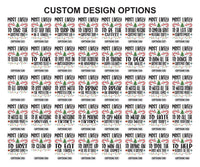 Personalized Most Likely Christmas Shirt, 480 Funny Quote Options, Family Matching Holiday Tees, Custom Xmas Group Shirts, Christmas Gift