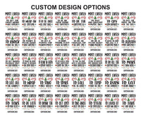 Personalized Most Likely Christmas Shirt, 480 Funny Quote Options, Family Matching Holiday Tees, Custom Xmas Group Shirts, Christmas Gift
