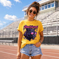 Personalized School Mascot Spirit Shirt, Custom Team Name Tee, Cool Neon Sunglasses Graphic, Game Day Fan Outfit, Gift for Athlete