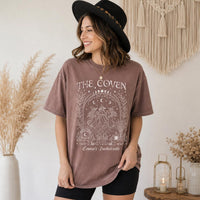 Personalized Witchy Bachelorette Shirt, Custom Bride & Coven Tees, Gothic Celestial Party Outfit, Witch Bridesmaid Gift, Bachelorette Gift