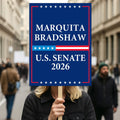 Marquita Bradshaw For Tennessee Senate 2026 Election Sign, Republican Party, Political Campaign Sign, Senate Election 2026 Race Poster Sign