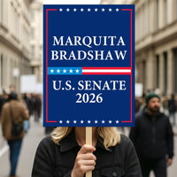 Marquita Bradshaw For Tennessee Senate 2026 Election Sign, Republican Party, Political Campaign Sign, Senate Election 2026 Race Poster Sign