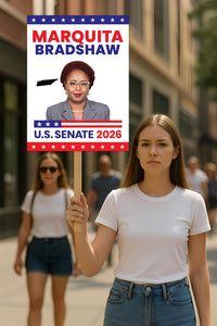 Marquita Bradshaw For Tennessee Senate 2026 Election Sign, Republican Party, Political Campaign Sign, Senate Election 2026 Race Poster Sign