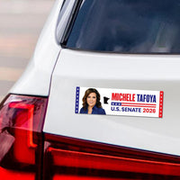 Michele Tafoya For Minnesota Senate 2026 Car Magnet - Vote Tafoya Vehicle Magnet, Minnesota Senate Elections 2026 Magnet - 10"x 3"
