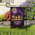 Personalized Halloween Dog Garden Flag, 12x18 Double Sided Yard Flag, Custom Pet Photo Decor, Spooky Outdoor Porch Decor, Pet Lover Gift