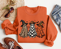 Personalized Halloween Ghost T-Shirt, Custom Ghost Names Tee, Halloween Party Tee, Matching Spooky Friends Outfit, Best Friend Gift