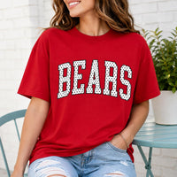 Personalized School Mascot Shirt, Custom Team Name Tee, Varsity Letter School Shirt, Student Section Game Day Wear, Custom Team Gift