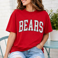 Personalized School Mascot Shirt, Custom Team Name Tee, Varsity Letter School Shirt, Student Section Game Day Wear, Custom Team Gift