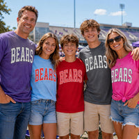 Personalized School Mascot Shirt, Custom Team Name Tee, Varsity Letter School Shirt, Student Section Game Day Wear, Custom Team Gift