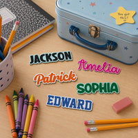 Custom Name Locker Magnet, Personalized School Locker Decor, Back to School Gift for Kids, Fridge Name Magnet, First Day of School Gift