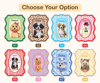 Personalized Pet Portrait Fridge Magnet, Custom Dog Cat Photo Magnet, Refrigerator Keepsake, Custom Pet Fridge Magnet, Dog Mom Gift