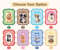 Personalized Pet Portrait Fridge Magnet, Custom Dog Cat Photo Magnet, Refrigerator Keepsake, Custom Pet Fridge Magnet, Dog Mom Gift
