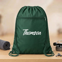 Personalized Nursery Drawstring Backpack, Custom Name Cinch Bag, Daycare Nanny Preschool Bag, Kids Drawstring Bag, Kids Activity Gift