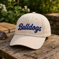 Personalized Team Embroidered Hat, Custom Team Name Baseball Cap, Adjustable Cotton Cap, College Game Day Hat for Women, Game Day Gift