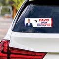 David Jolly For Florida Governor 2026 Vinyl Sticker, Vote David Jolly, Florida Governor Elections 2026 Bumper Sticker 10