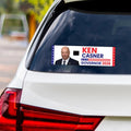 Ken Casner For Wyoming Governor 2026 Vinyl Sticker, VoteKen Casner, Wyoming Governor Elections 2026 Bumper Sticker 10