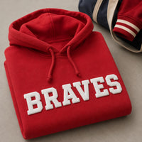 Custom Team Puff Print Sweatshirt, Personalized Mascot Name Shirt, Raised 3D School Spirit Hoodie, Mascot Puff Shirt, Team Spirit Wear