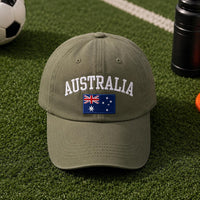 Custom Country Embroidered Hat, Personalized Flag Baseball Cap, Adjustable Cotton Cap, International Soccer Fan Gift, Personalized Gift