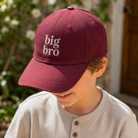 Personalized Big Bro Big Sis Embroidered Hat, Custom Sibling Reveal Cap, Matching Family Cap, New Baby Announcement, Family Matching Gift