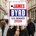 James Byrd For Wyoming Senate 2026 Election Sign, Political Campaign Sign, Senate Election 2026 Race Poster Sign