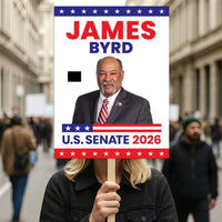 James Byrd For Wyoming Senate 2026 Election Sign, Political Campaign Sign, Senate Election 2026 Race Poster Sign