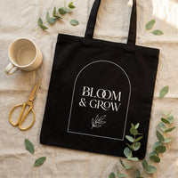 Custom Logo Tote Bag, Personalized Small Business Canvas Tote, Branded Company Shopping Bag, Reusable Grocery Tote, Reusable Bag Gift