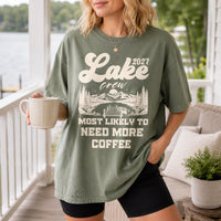 Custom Lake Crew Shirts, Funny Most Likely Trip Tees, Matching Family Vacation Shirts, Bachelorette Weekend Outfit, Girls Trip Gift