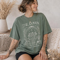Personalized Witchy Bachelorette Shirt, Custom Bride & Coven Tees, Gothic Celestial Party Outfit, Witch Bridesmaid Gift, Bachelorette Gift