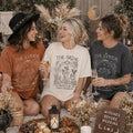 Personalized Witchy Bachelorette Shirt, Custom Bride & Coven Tees, Gothic Celestial Party Outfit, Witch Bridesmaid Gift, Bachelorette Gift