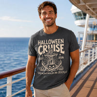 Custom Halloween Cruise 2026 Tee, Personalized Family Cruise Shirt, Funny Matching Spooky Ship Tee, Family Vacation Shirt, Group Trip Gift