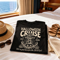 Custom Halloween Cruise 2026 Tee, Personalized Family Cruise Shirt, Funny Matching Spooky Ship Tee, Family Vacation Shirt, Group Trip Gift